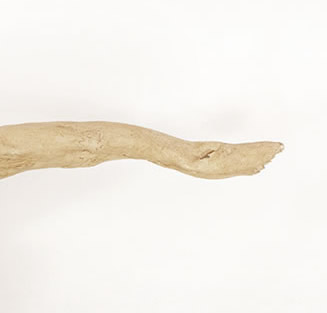 Ymir | Eschenwurzel und Stahl H. 160 cm B. 180 cm T. 55 cm  | Als er von der Milch der Urkuh getrunken hatte, schlief er ein. Aus seinem Schweiß unter dem linken Arm entwuchsen ihm Sohn und Tochter. Mit seinen Füßen erzeugte er einen sechsköpfigen Sohn.
In diesem Kunstwerk erwacht Ymir, der Riese aus der nordischen Mythologie, der als erstes Lebewesen gilt, in einer neuen Form zum Leben...